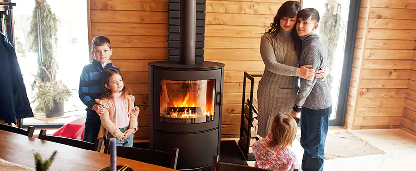 Morso Cast Iron Fireplace Insert Installation in Bloomingdale, Florida